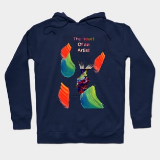 The heart of an artist Hoodie